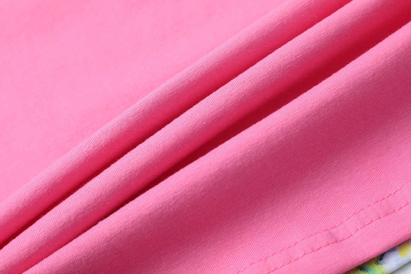 Dívčí tílko s jednorožcem Kugo BC2392 světle růžové